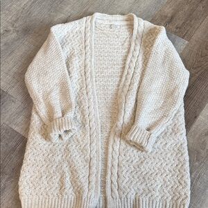 Fat Face cable Knit Cardigan